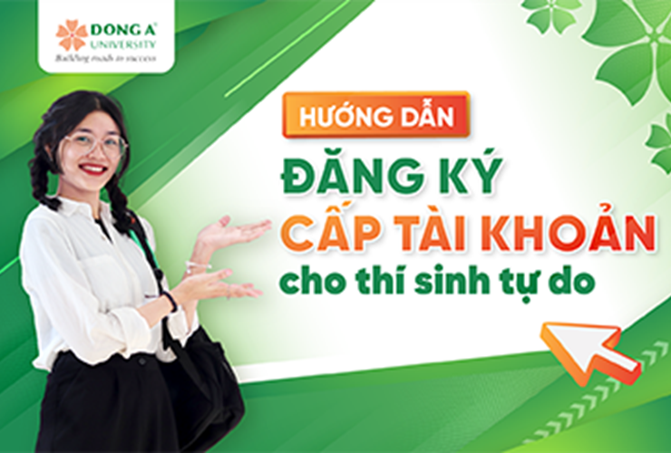 Hướng dẫn thí sinh tự do đăng ký cấp tài khoản trên hệ thống xét tuyển của Bộ GD&ĐT